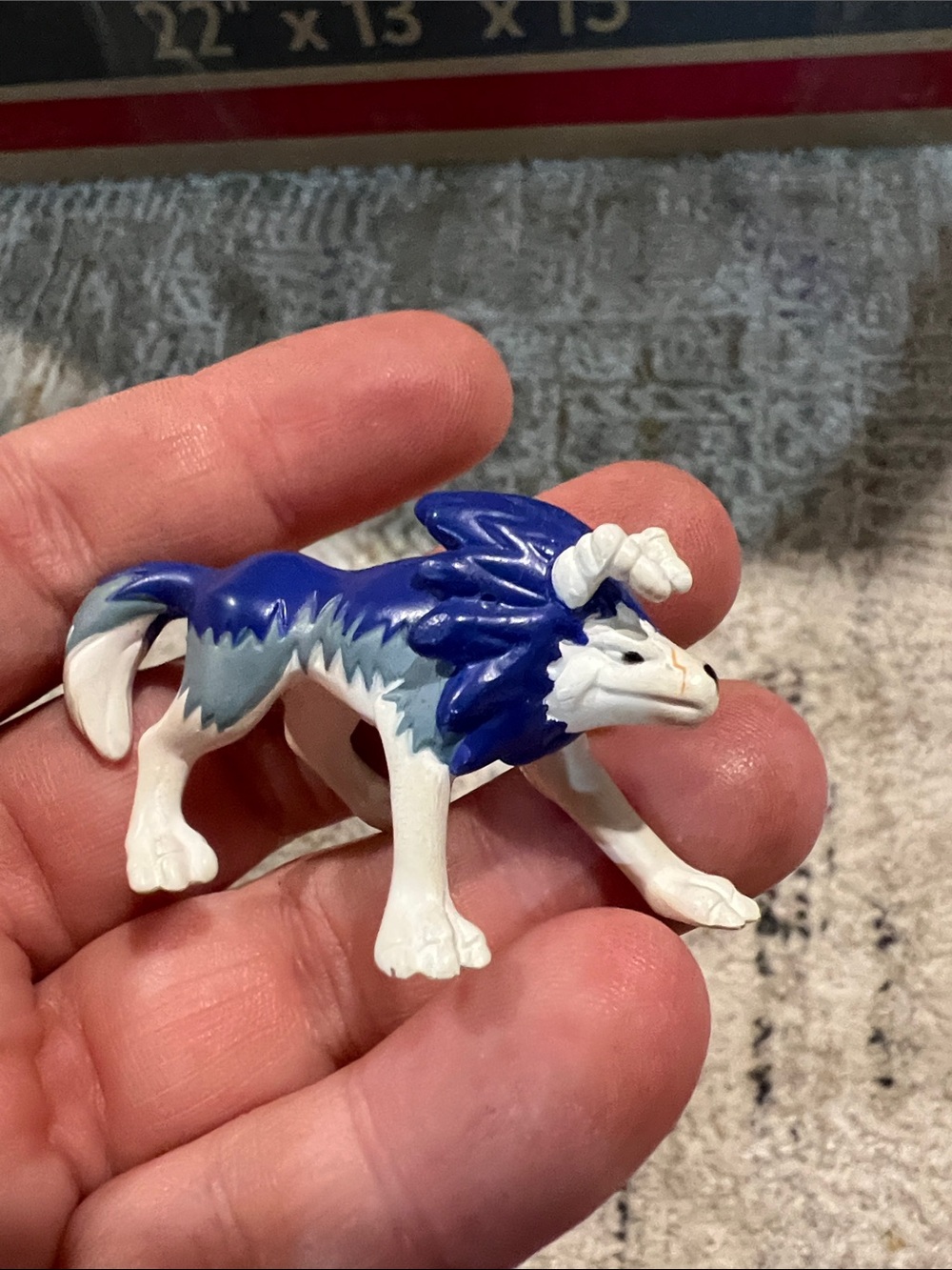 1999 monster rancher wolf mini figure z32